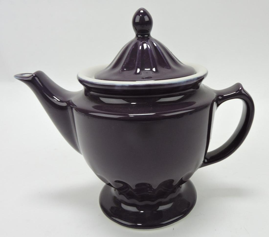 Hall China Centennial teapot, purple