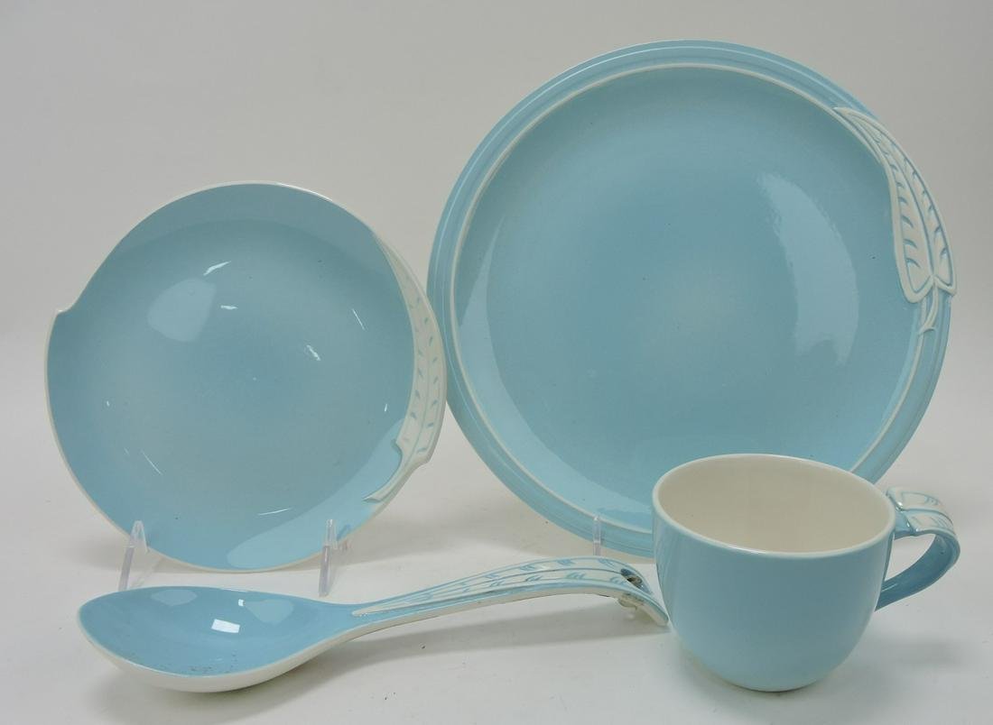 Hall China shop sample lot of 4 dinnerware