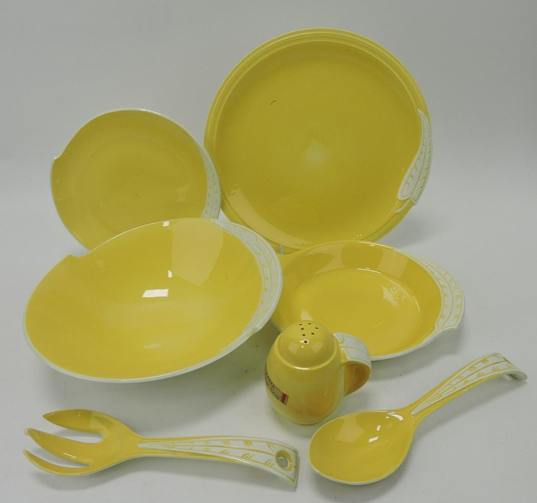 Hall China shop sample lot of 7 dinnerware