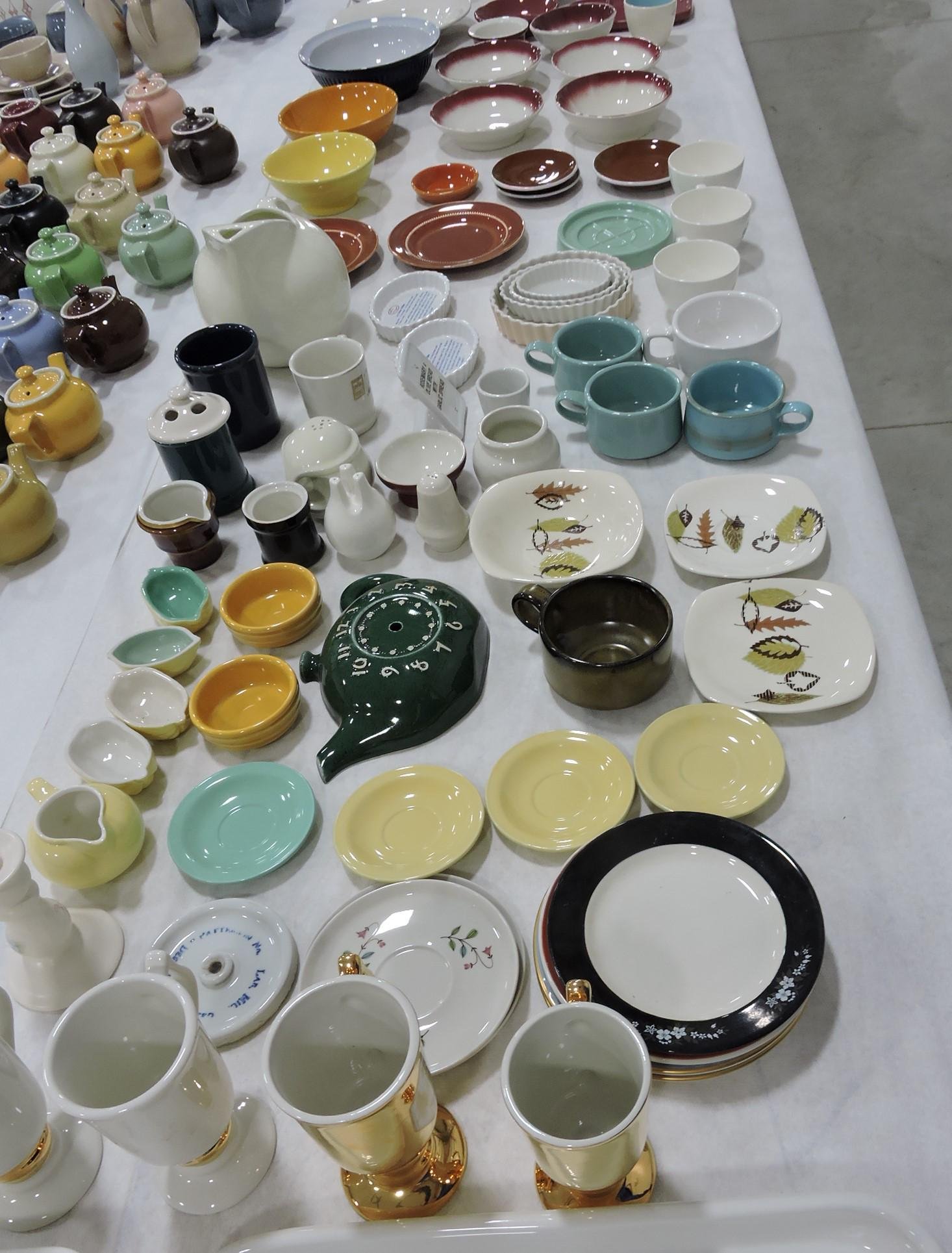 Hall China lot of 91 assorted wares,
