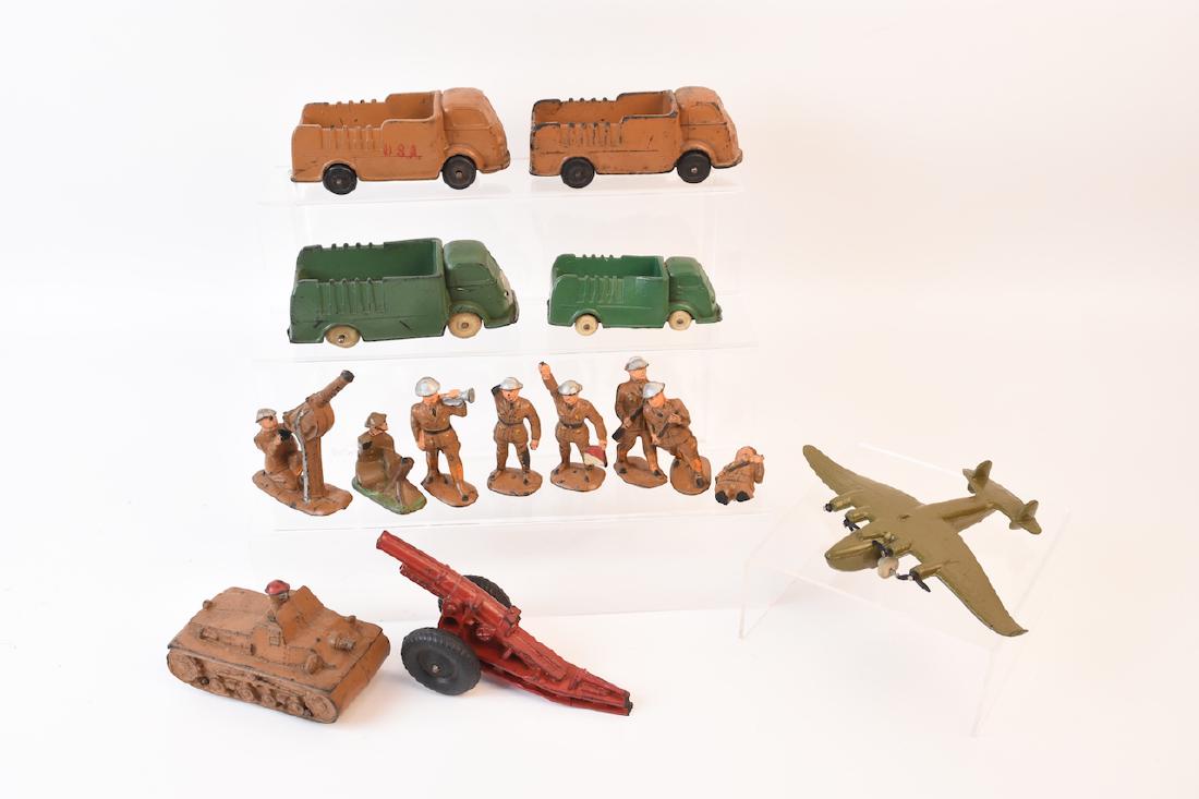 Auburn Rubber Army Vehicles & Soldiers