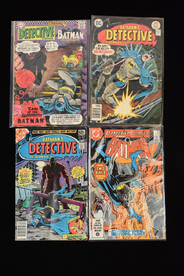 (4) Detective Comics, DC Comic Books