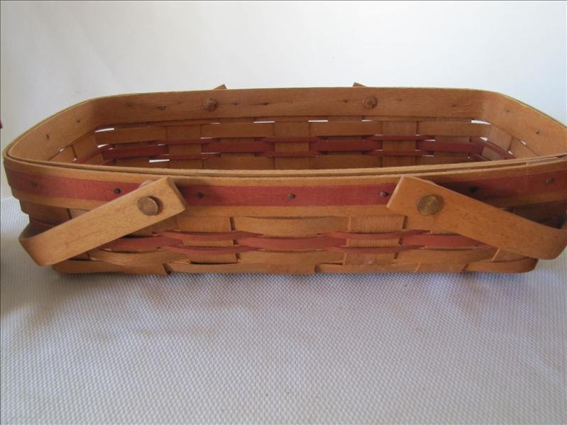 4 Longaberger Wicker Baskets