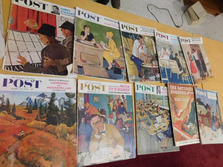 The Post (2) Boxes 122 pcs Ephemera 1920s 1930s 1940s 1950s 1960s