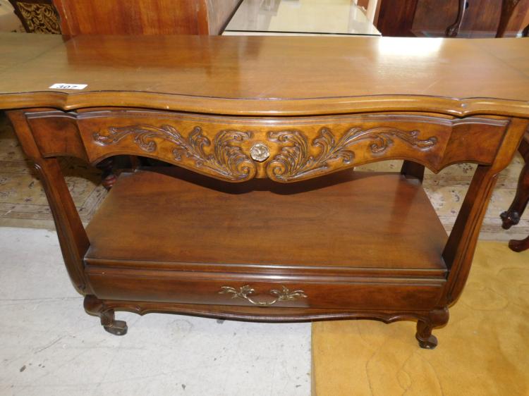 "White Fine Furniture" Buffet Serving Table with...