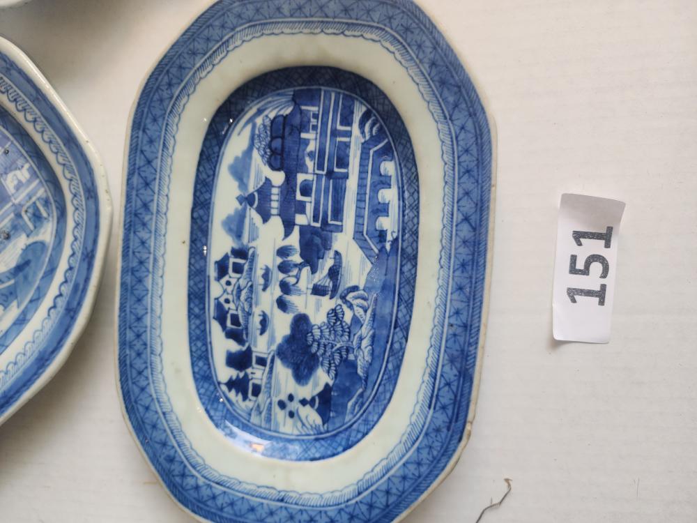 Lot Blue & White China (7)