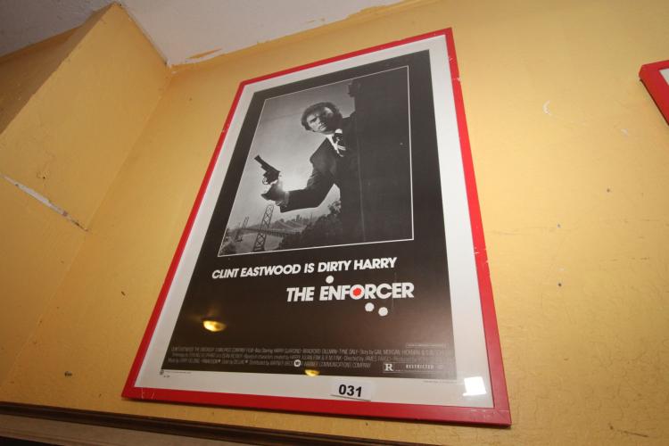 "THE ENFORCER" CLINT EASTWOOD MOVIE POSTER