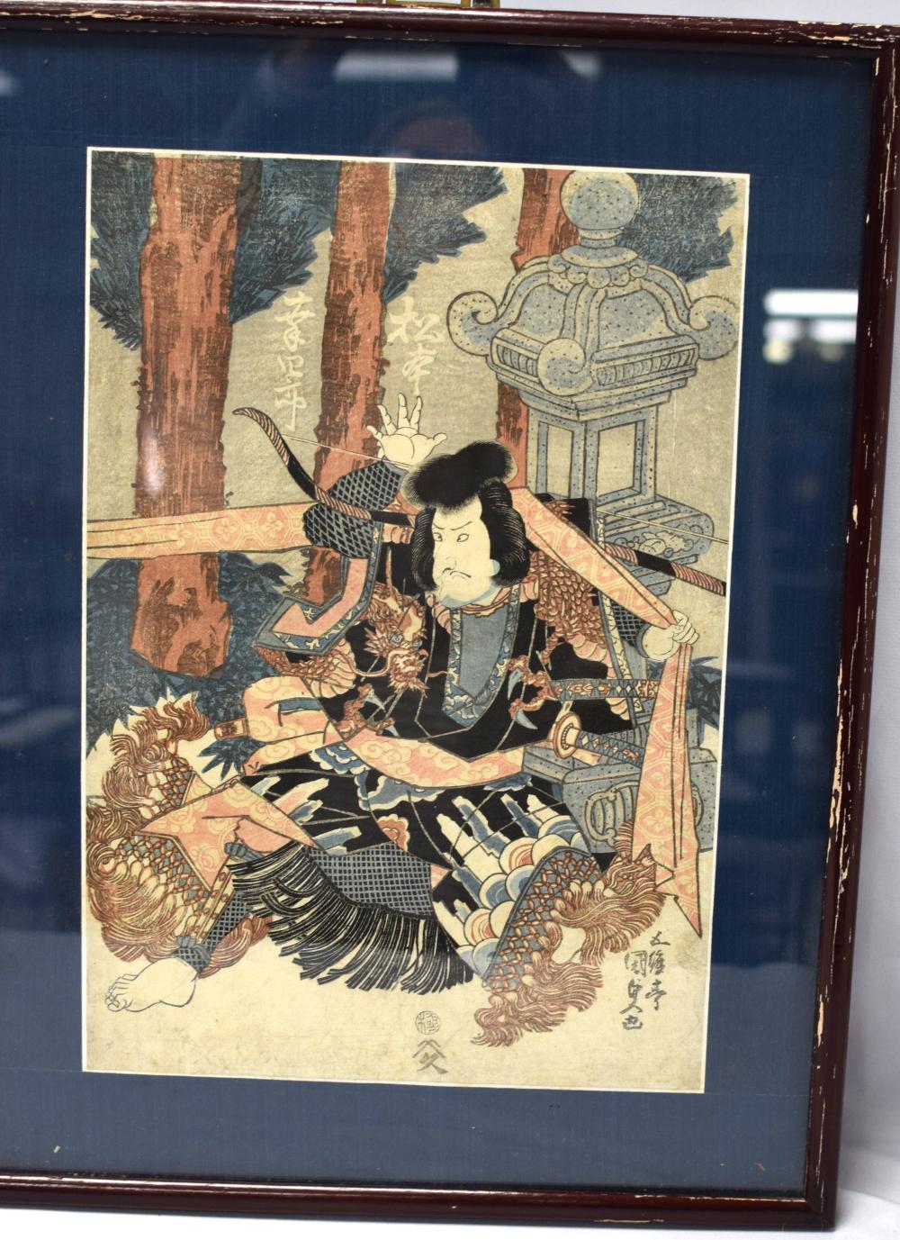 UTAGAWA KUNISADA JAPANESE WOODBLOCK PRINT