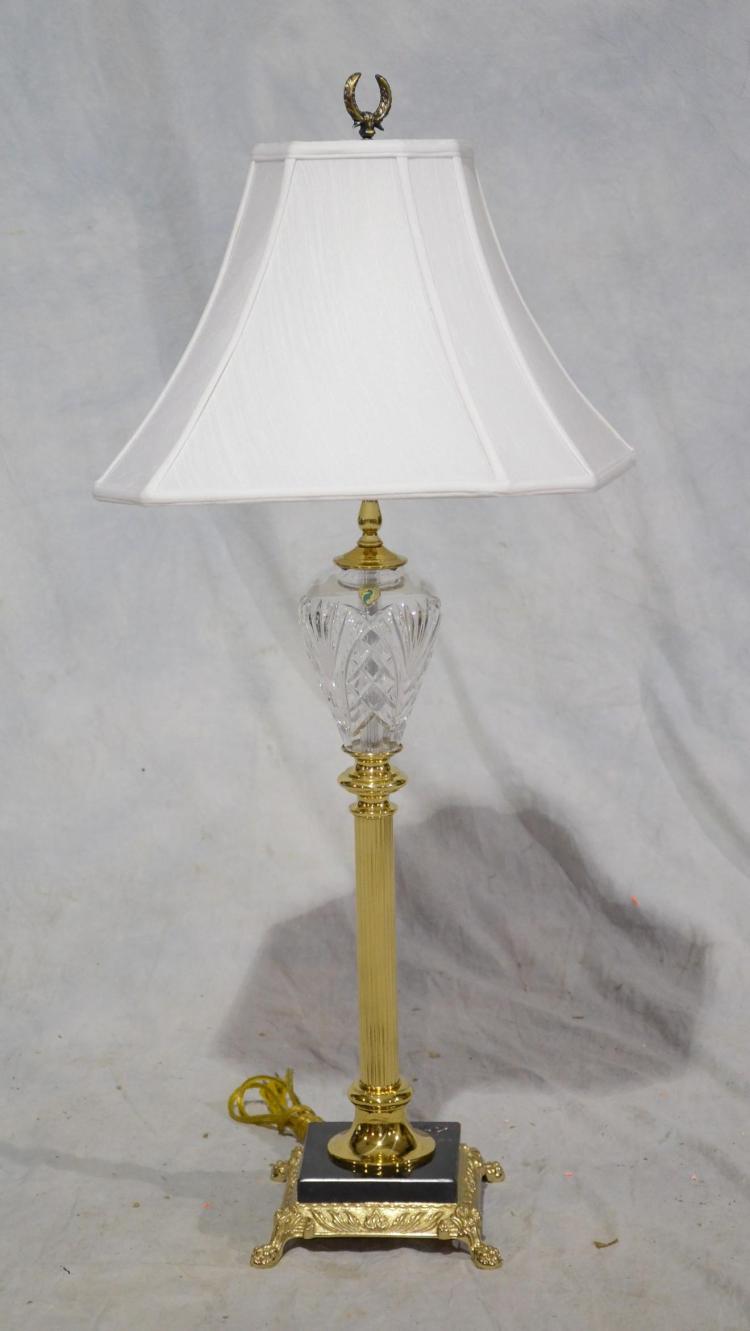 Waterford crystal table lamp