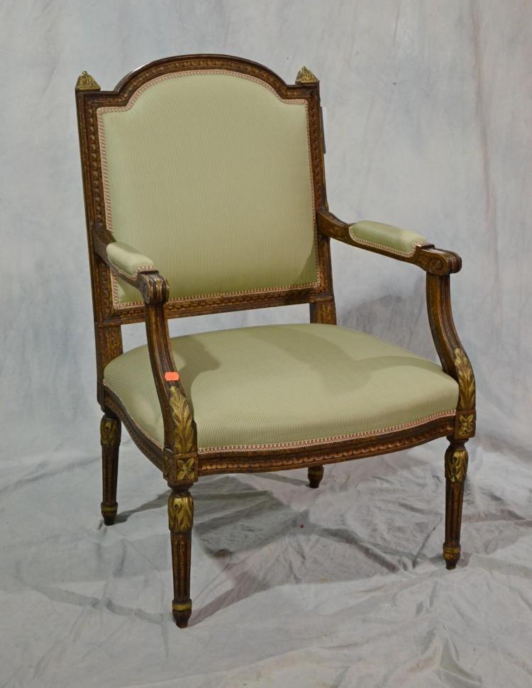 Louis XVI Style custom armchair