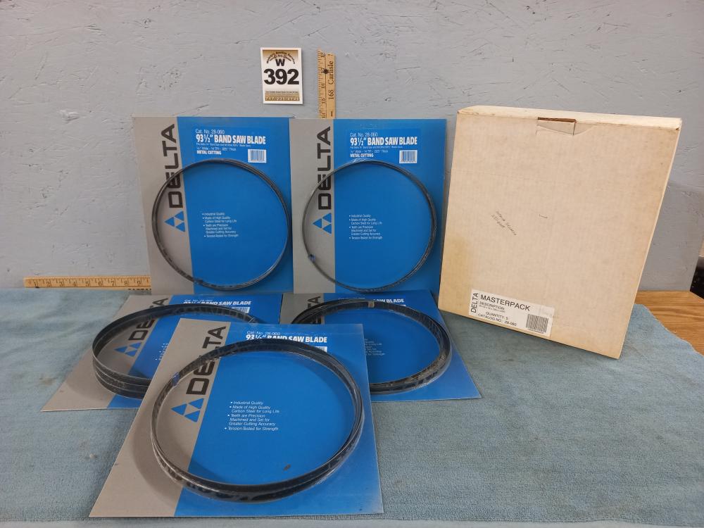 Delta, 5 -93 1/2" Metal Cutting Band Saw Blades
