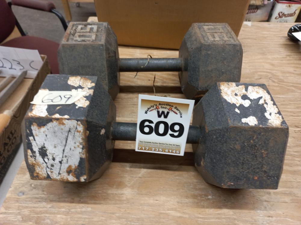 Pair of 50 lb Weights