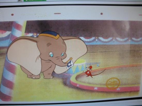 Dumbo the Flying Elephant Movie Cell