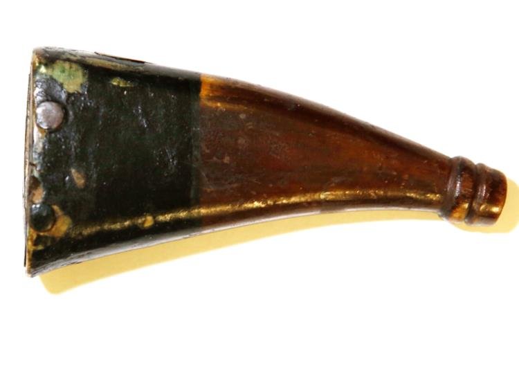 Revolutionary Ware Era 4" Black Powder Priming Horn