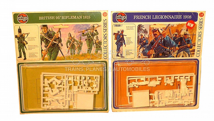 Two Airfix plastic Military Figures