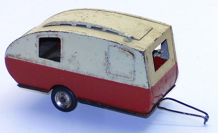 Tri-ang Minic tinplate Caravan