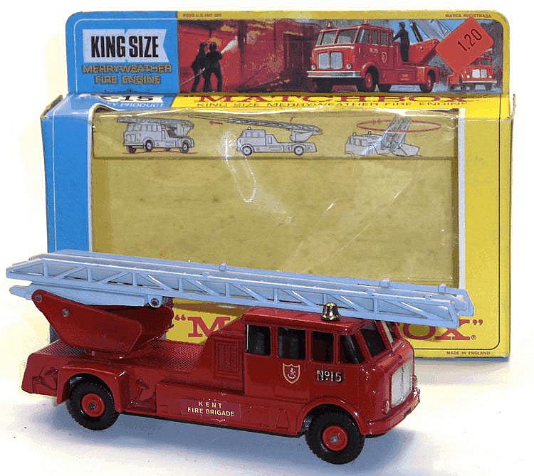 Matchbox K-15 Merryweather Fire Engine