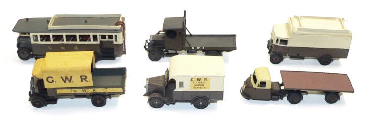 Six kit-built Vehicles