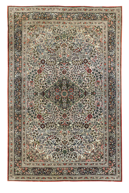 Semi-Antique Tabriz Silk Carpet