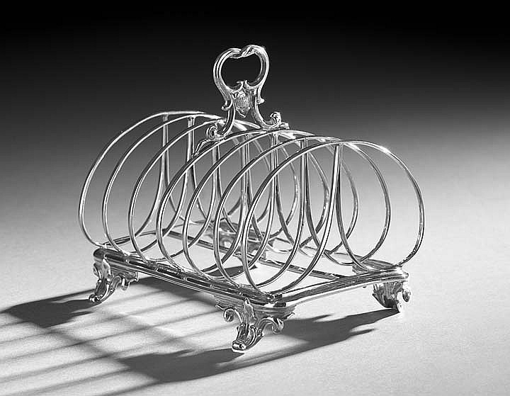 Victorian Sterling Silver Toast Rack