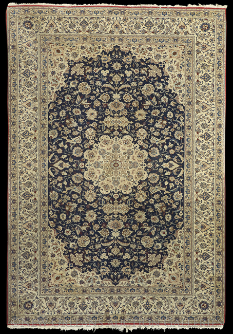 Semi-Antique Tabriz Silk Carpet