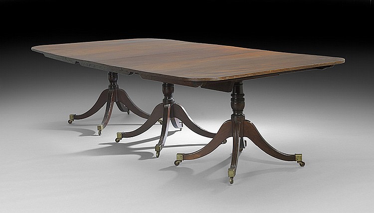 Regency Mahogany Dining Table