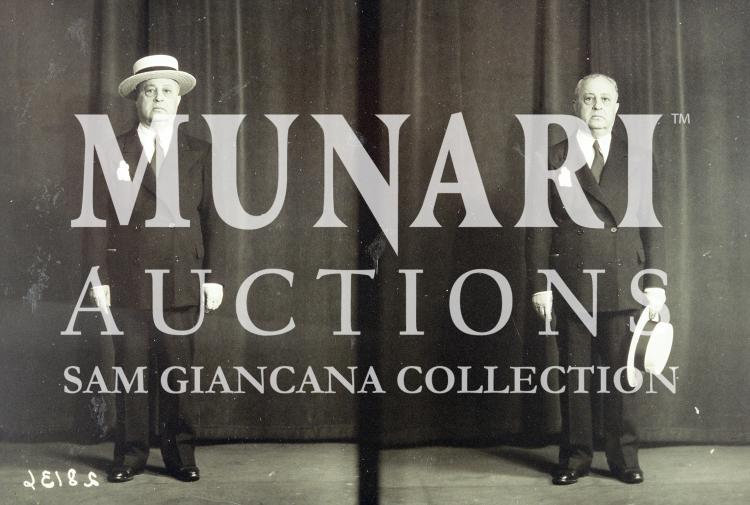 Sam Giancana Mafia Mug Shot Collection- Jake "Greasy...