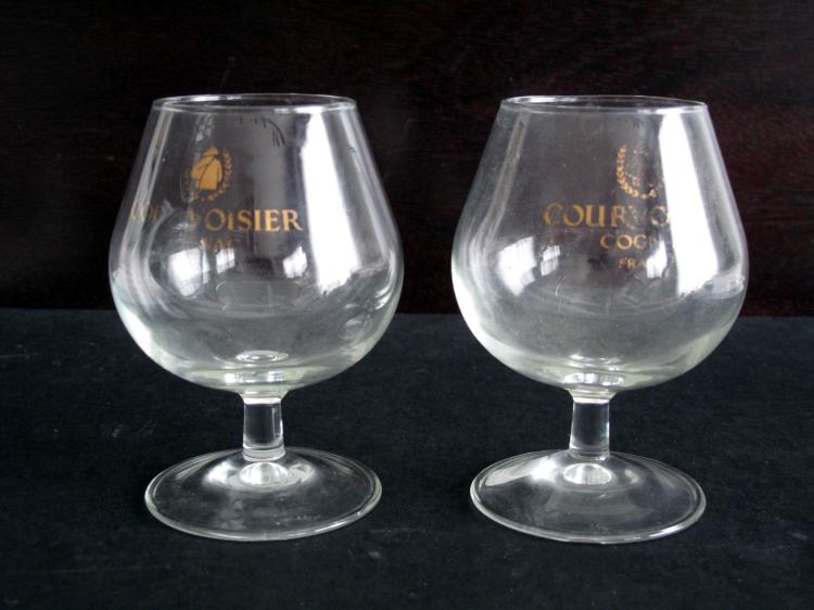 Courvoisier Glasses from the Sam Giancana Collection