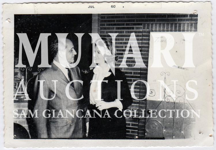 Sam Giancana and Phyllis Mc Guire
