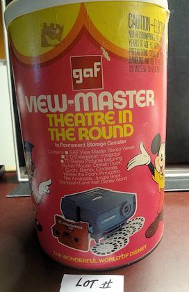 79. GAF Talking View-Master Theatre in the Round "World of Disney"
