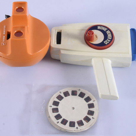VIEW MASTER SAMT MOVIE VIEWER, med bilder.