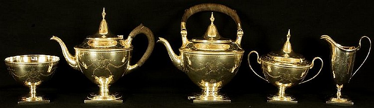 Gorham Sterling Silver/ Tea/Coffee Service