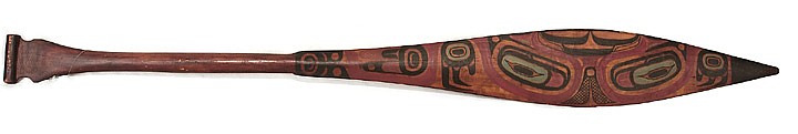Native American Paddle, Northwest Coast