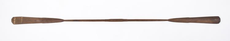 Inuit Carved Wood Kayak Paddle