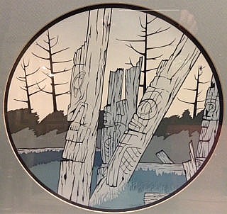 ROY VICKERS, CANADA, SERIGRAPH PRINT