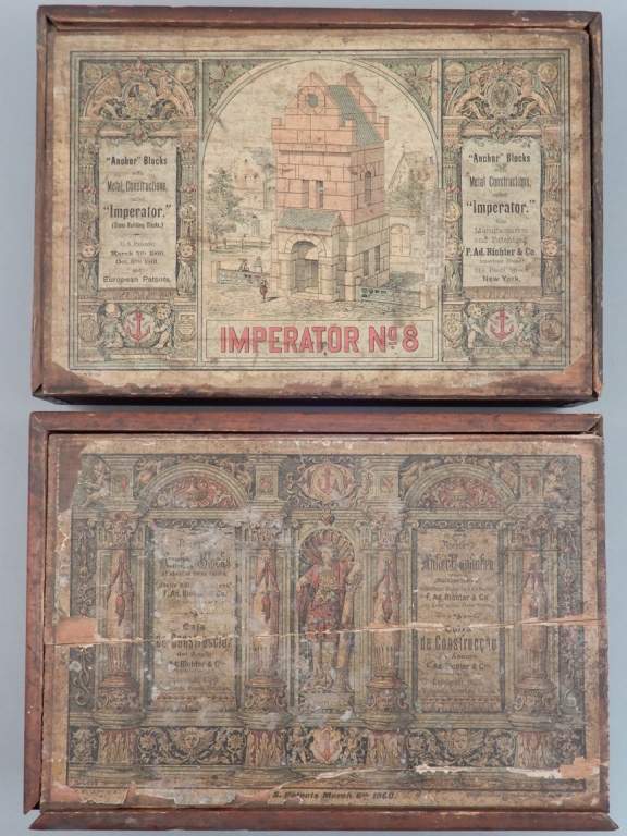 Two sets of Richter & Co. Anchor Blocks