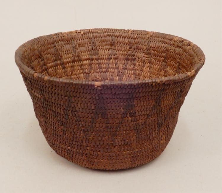 Native American woven basket