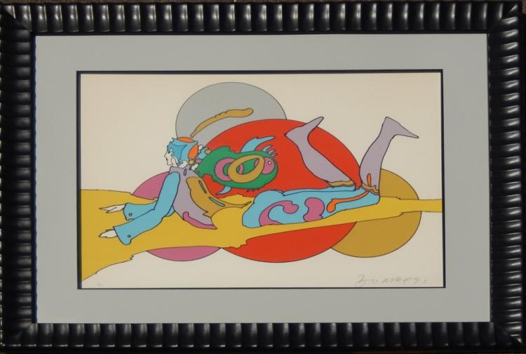 Peter Max serigraph