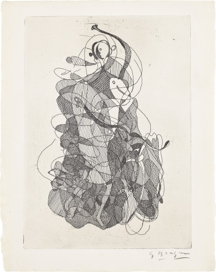Georges Braque - La Danse (The Dance) (V. 25)