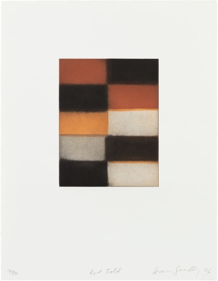 Sean Scully - Red Fold