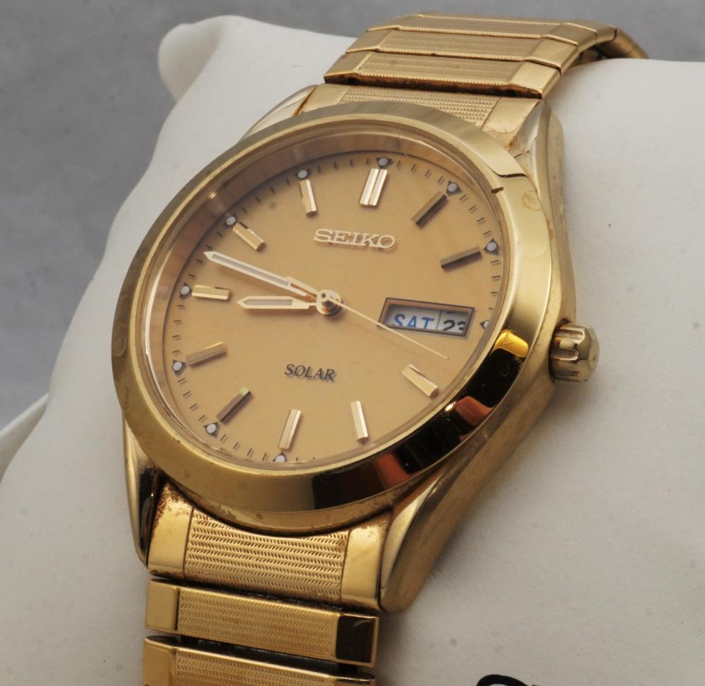 Seiko solar watch