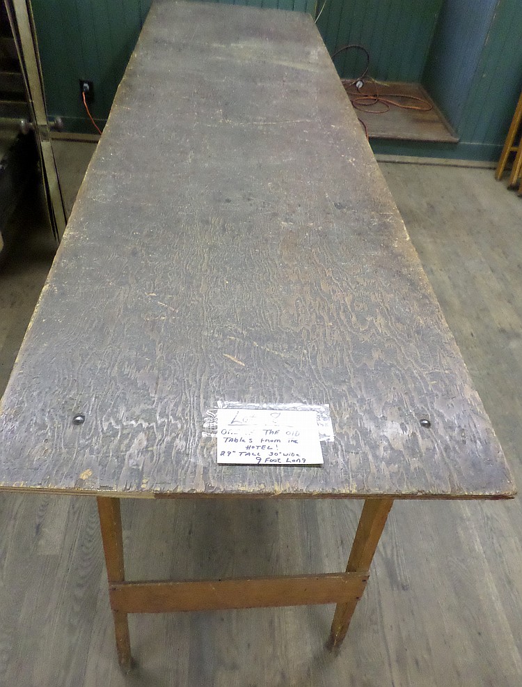Old Hotel Table
