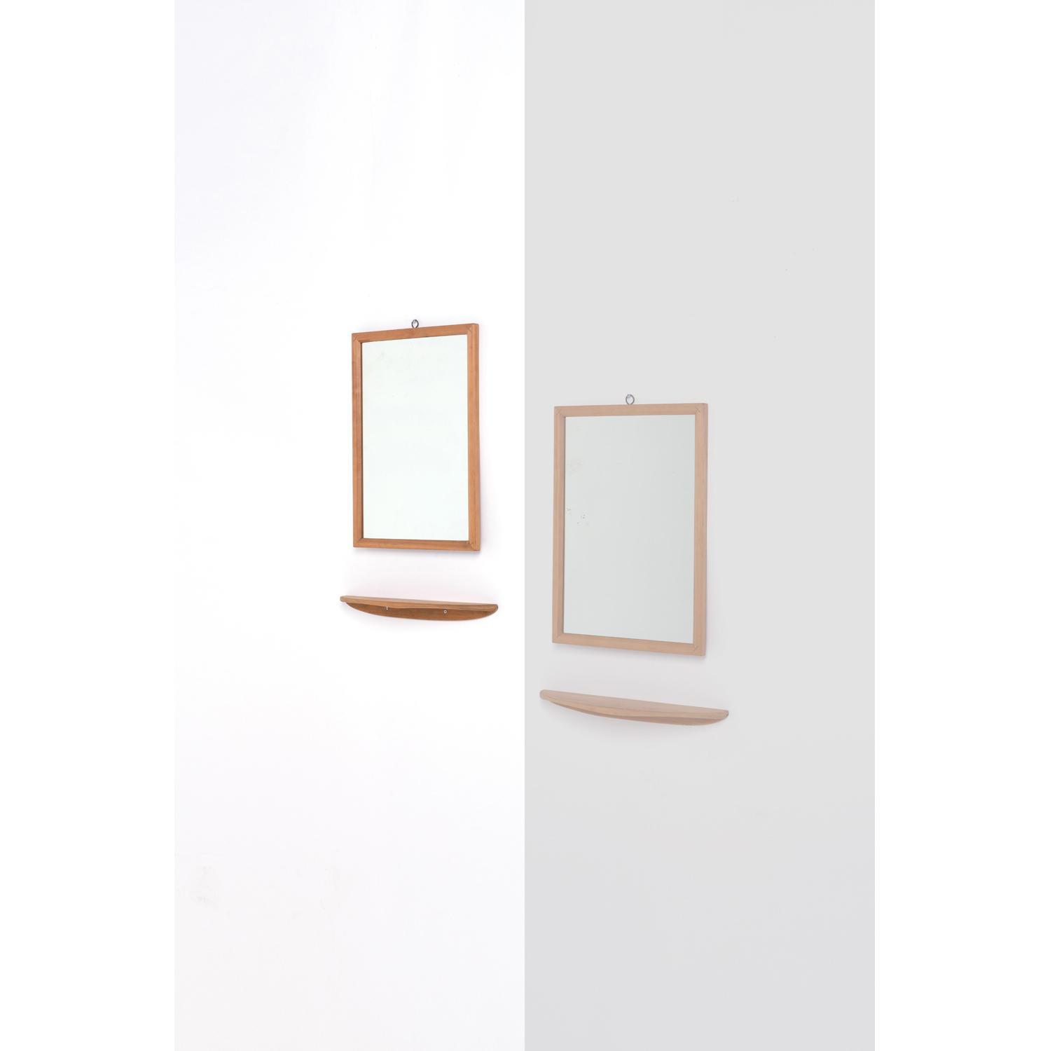 Peder Moos (1906-1991)Ensemble comprenant une console et un miroir