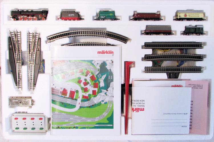 Marklin 81780 Z-Scale Mini-Club Train Set Like New