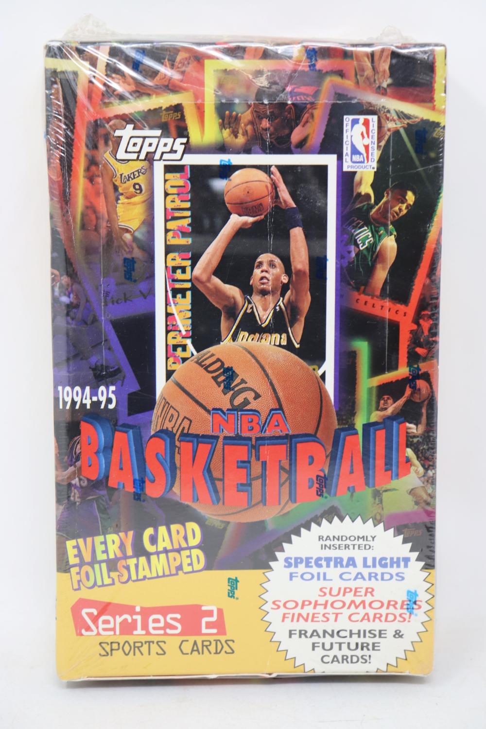 1994/95 Topps Basketball Series 2 Wax Box