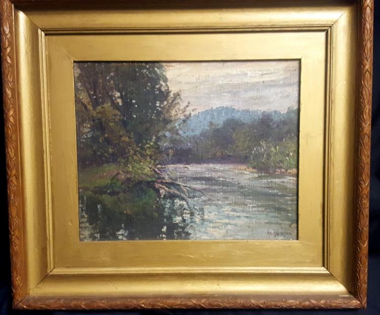 Hal Robinson (1867-1933) Oil on Canvas