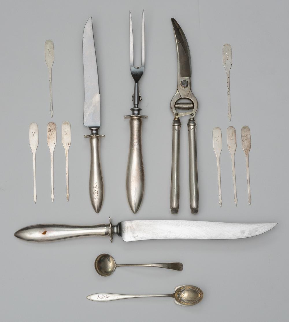 (14) Mixed Lot of Sterling Silver Flatware