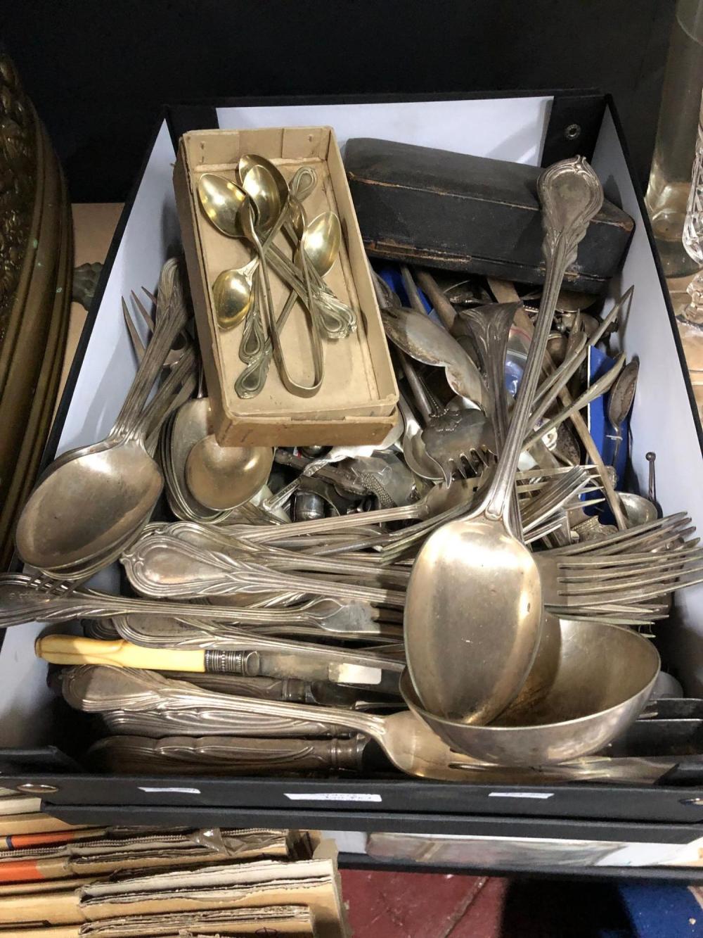 Quantity of Assorted Silverplate Flatware,
