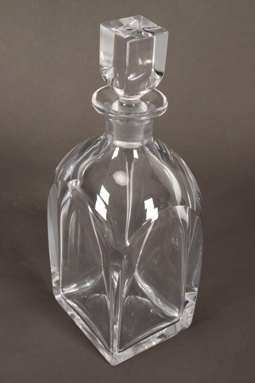Orrefors Crystal Decanter,