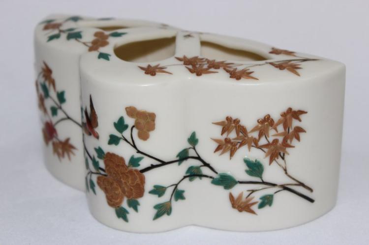 Victorian Royal Worcester Porcelain Vase,
